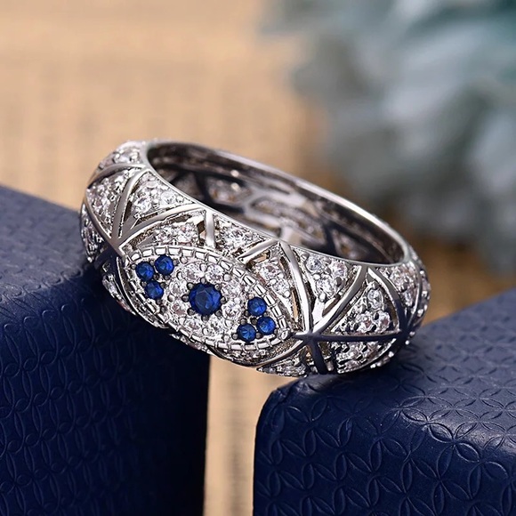 Neiman Marcus Jewelry - Sapphire Evil Eye Ring